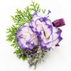 Purple corsage eustoma
